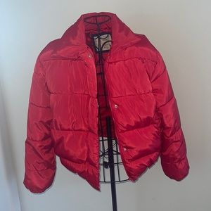Red Puffer Jacket/Coat